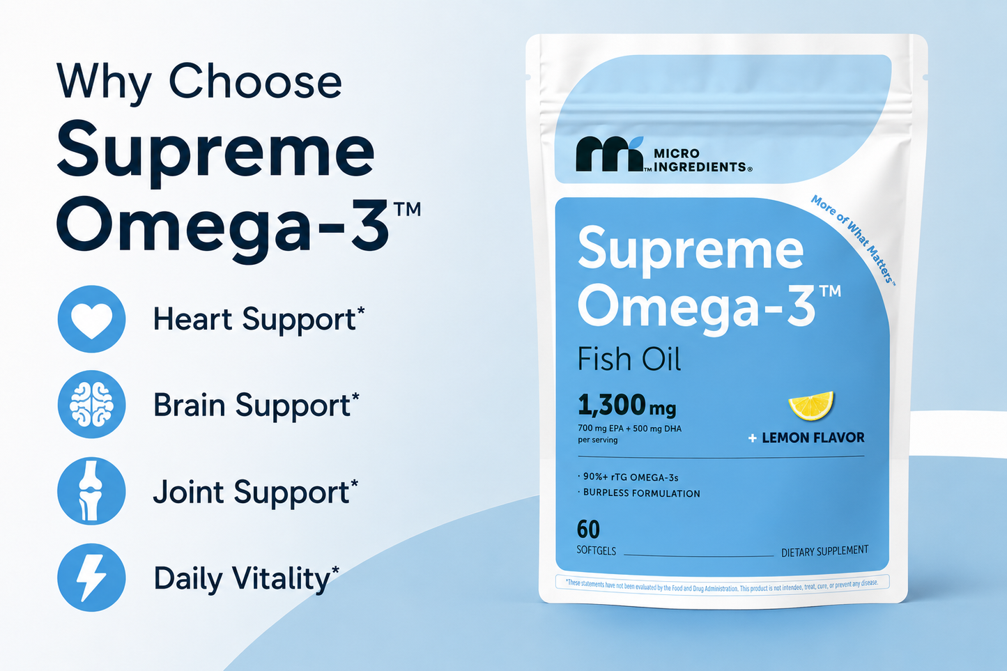 Wellvive™ Supreme Omega-3 Fish Oil